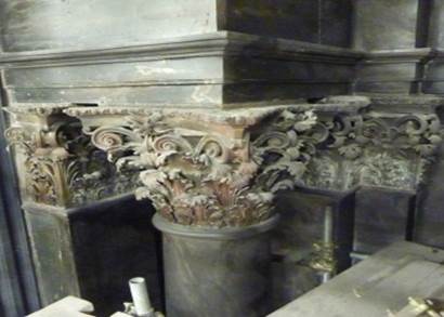 Immagini di Restauro degli apparati decorativi in bronzo e della balaustra in marmo