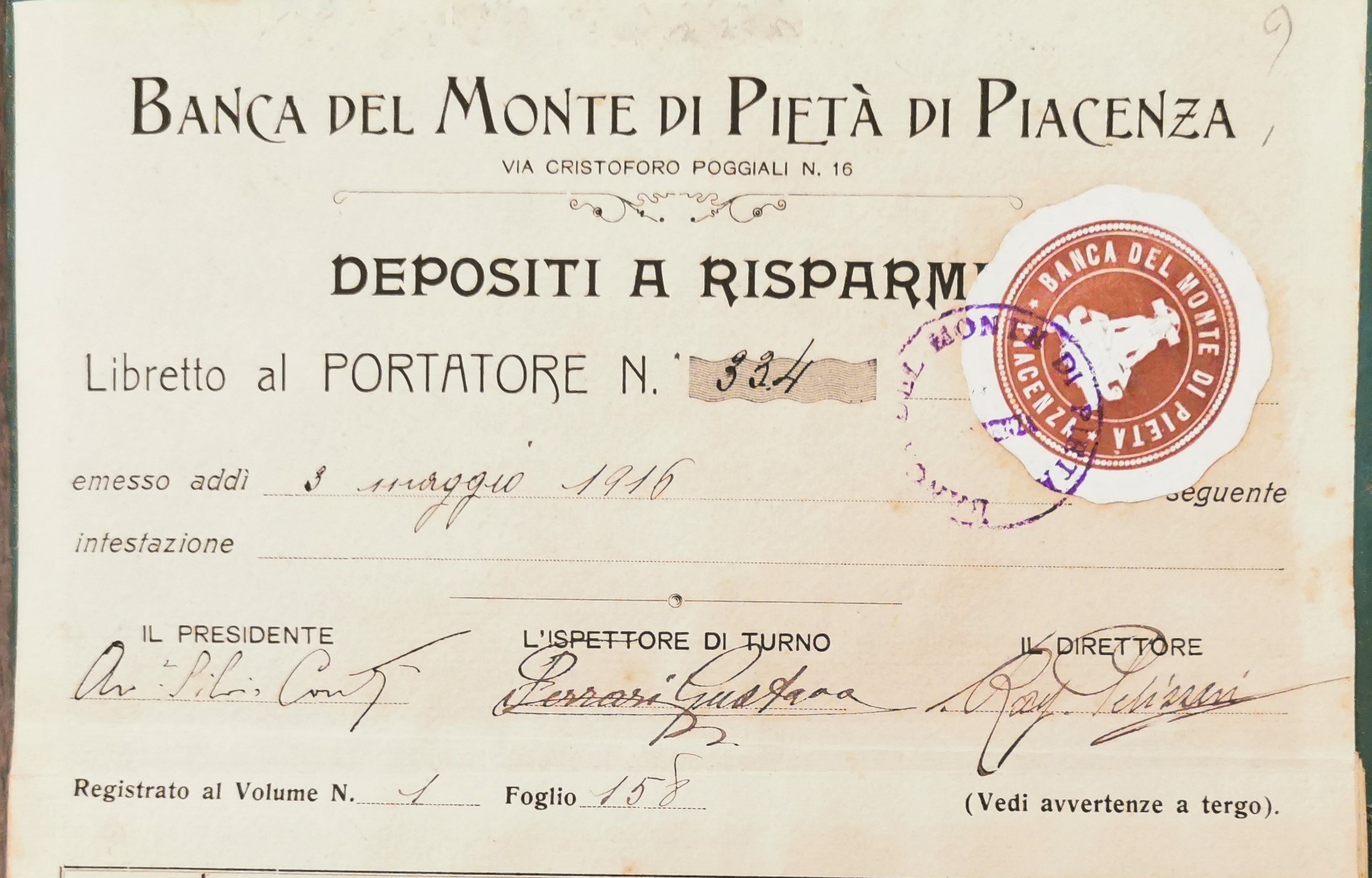 Immagini di Archivio di Stato di Piacenza