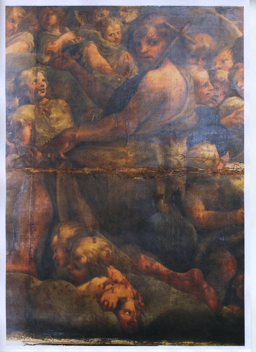 Immagini di Annibale Carracci (attr. a ), San Giovanni Battista in gloria, olio su tela