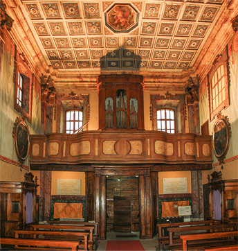 Immagini di Organo della chiesa di S. Maria del Suffragio (o del Purgatorio) ad Amatrice