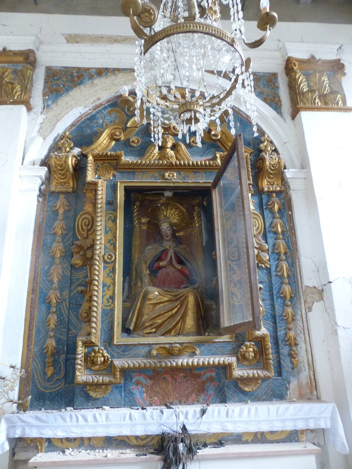 Immagini di Madonna con il bambino della Chiesa di S.Maria delle Grazie di Sommati, Amatrice
