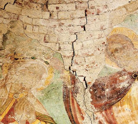 Chiesa e affresco Incoronazione della Vergine in Cascina Sant’Ambrogio slide