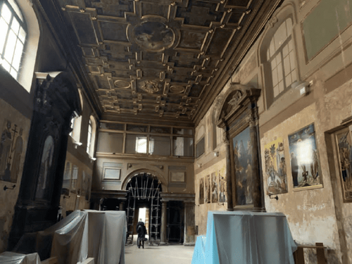 Apparati decorativi della chiesa di Santa Lucia Vergine e Martire – Rieti slide