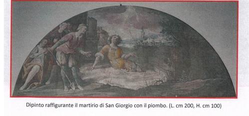 16 AFFRESCHI del Ciclo pittorico "Episodi della vita di San Giorgio e Santi" di Gian Giacomo Barbelli slide