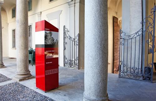 Il Cortile di Palazzo Viani del Museo del Paesaggio: uno spazio per la città slide