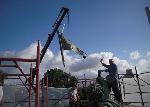 Monumento equestre in Piazzale Risorgimento slide