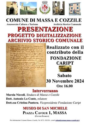 Archivio storico comune di Massa e Cozzile slide