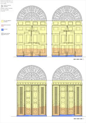 Palazzo Ducale - Portoni lignei delle rive d