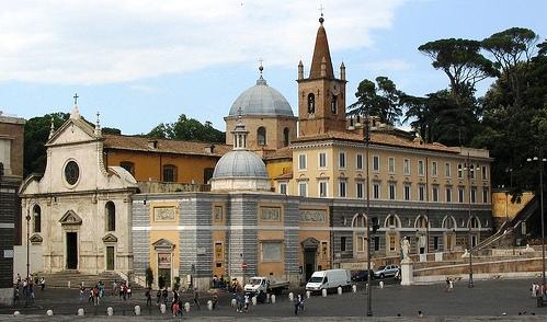 Restauro della chiesa di Santa Maria del Popolo a Roma slide