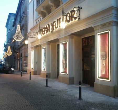 Palazzo Valloni - Museo Fellini, Casa del Cinema Fulgor slide