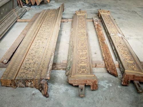 Le cornici ritrovate della pala di Gerino Gerini a Pistoia slide