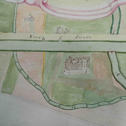 Mappa Canale Naviglio Zanelli - Pianta 17 - Op. Canal Naviglio Pasolini Zanelli slide