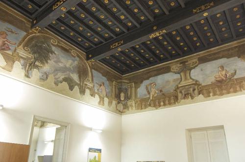 Palazzo Rasini - Salone di Apollo e Affreschi slide