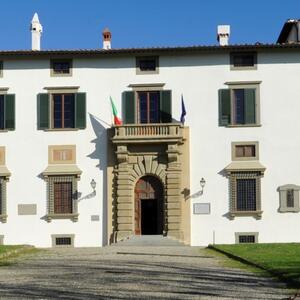Villa Medicea di Castello - Firenze  -   Restauro del portale monumentale d'ingresso