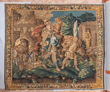 La collezione degli arazzi fiamminghi  del Museo Piersanti   Matelica (Macerata) slide