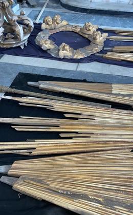 Macchina delle Quarantore della Chiesa di Santa Croce e Purgatorio al Mercato slide