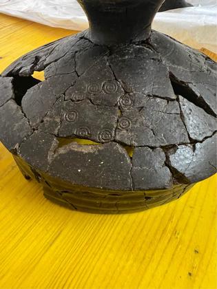 Reperti della Necropoli del Monte Trella slide