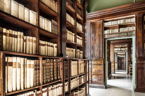 Biblioteca Civica Gambalunga -  polo rete bibliotecaria Romagna slide