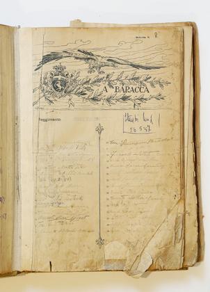 Museo F. Baracca - Restauro di tre libri firma dedicati alle commemorazioni di Francesco Baracca slide