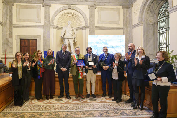 Premiazione Comune di Spoleto e suoi mecenati slide