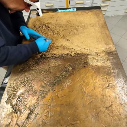 I Cretti di Alberto Burri: le MATRICI slide