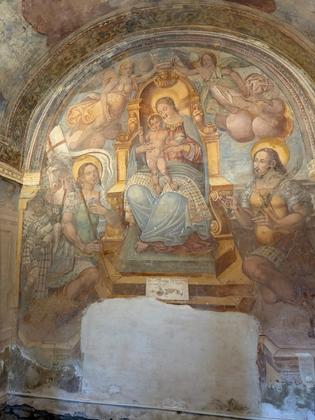 Dipinti Murali - Chiesa dei Santi Fidenzio e Terenzio slide