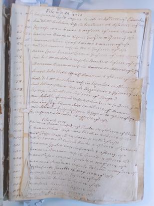 NOTARILE DI PESARO, INDICE ALFABETICO IV, 1773-1815 slide