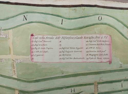 Mappa Canale Naviglio Zanelli - Pianta 17 - Op. Canal Naviglio Pasolini Zanelli slide
