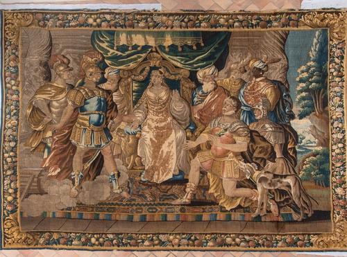 La collezione degli arazzi fiamminghi  del Museo Piersanti   Matelica (Macerata) slide