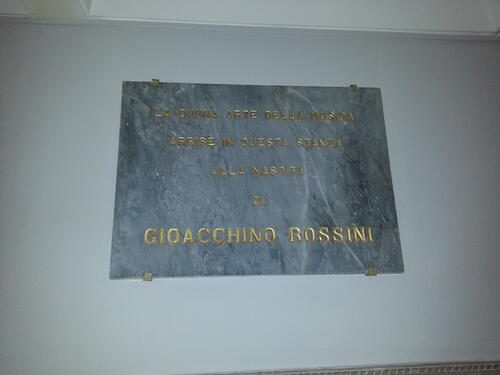 Casa Natale di G. Rossini Pesaro slide