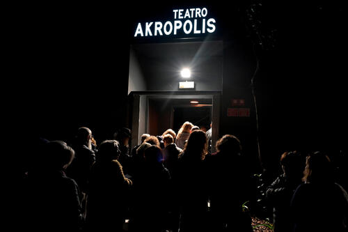 Teatro Akropolis - Festival Testimonianze ricerca azioni slide