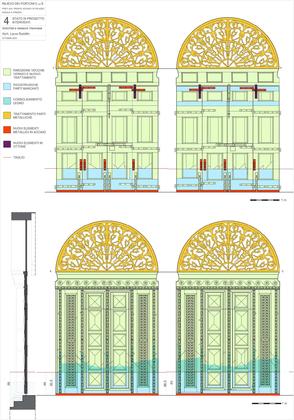 Palazzo Ducale - Portoni lignei delle rive d