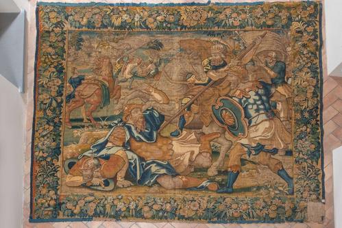 La collezione degli arazzi fiamminghi  del Museo Piersanti   Matelica (Macerata) slide
