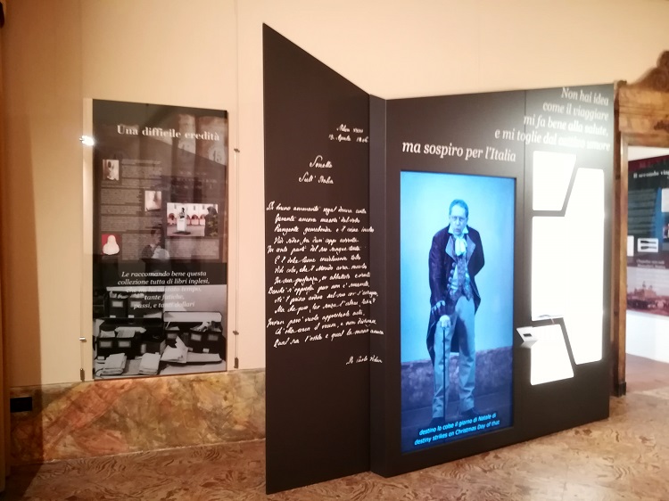 Immagini di Racconti di viaggio - Allestimento multimediale e inclusivo sulla vita e i viaggi di Carlo Vidua negli ambienti di Villa Vidua di Conzano