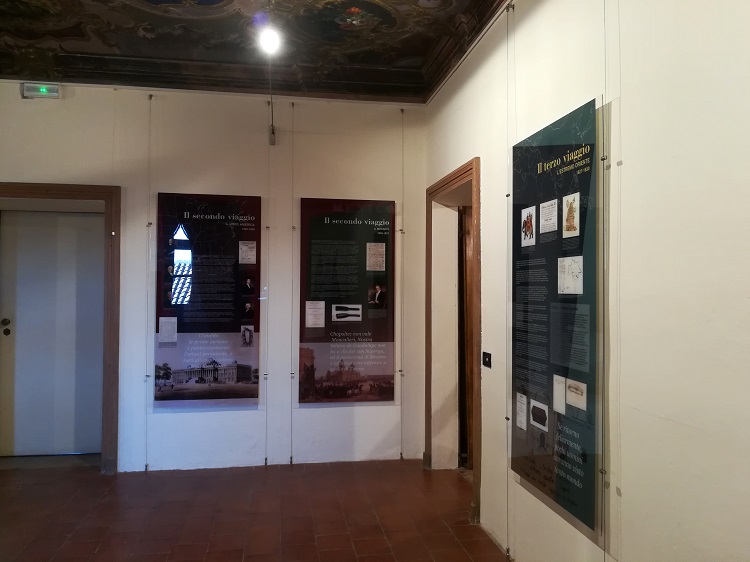 Immagini di Racconti di viaggio - Allestimento multimediale e inclusivo sulla vita e i viaggi di Carlo Vidua negli ambienti di Villa Vidua di Conzano