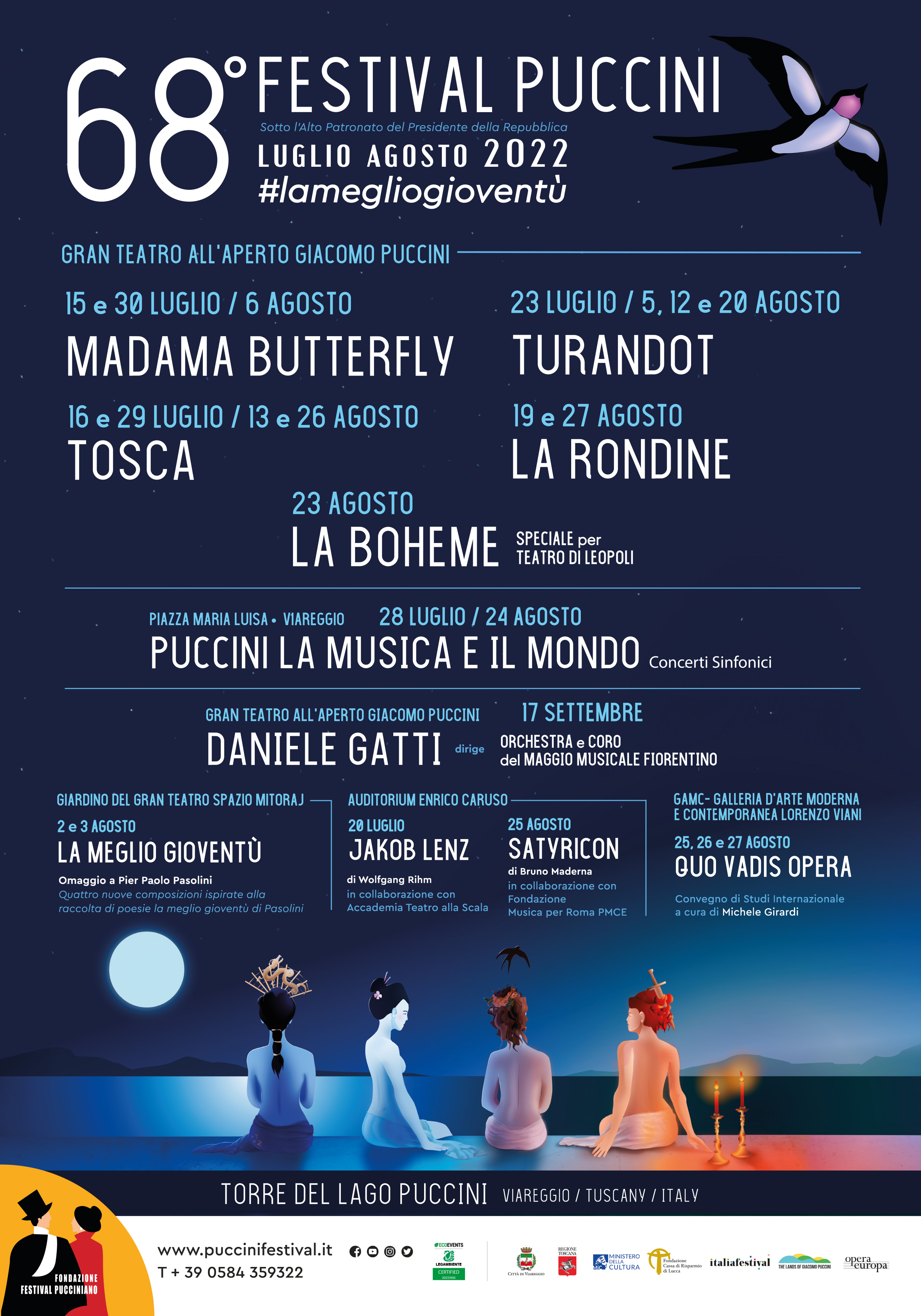 Immagini di 68 ° Festival Puccini 2022