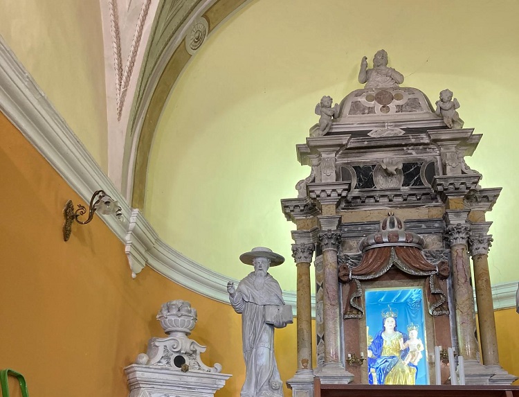 Immagini di  codice opera 21098 - Lavori di manutenzione straordinaria e restauro all'interno e all'esterno della chiesa di San Gerolamo a Contovello